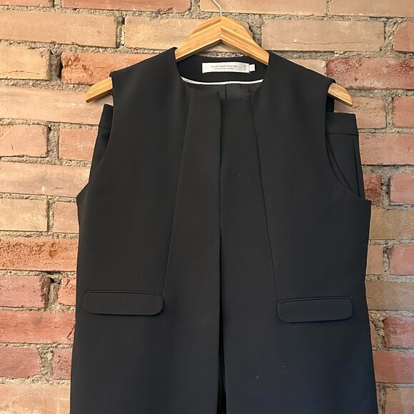 Simons Contemporaine Suit Set – Sleeveless Top & 3/4 Length Jacket with Ankle-Le - Picture 9 of 9